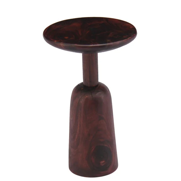 Congerville 22.5'' Tall Solid Wood Drum End Table | Wayfair North America