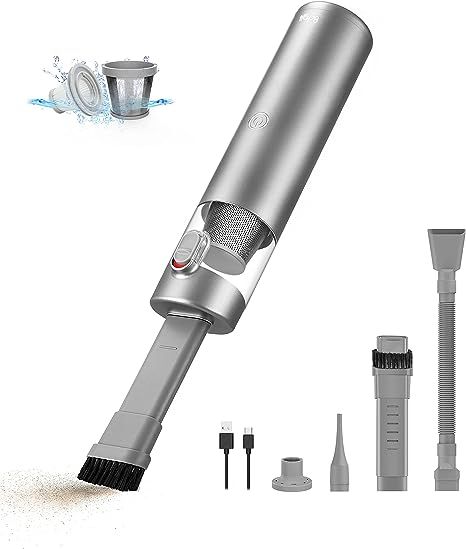 Brigii 3in1 Handheld Vacuum Cleaner for Small Messes,Mini Vacuum & Air Duster & Hand Pump,12V Lit... | Amazon (US)