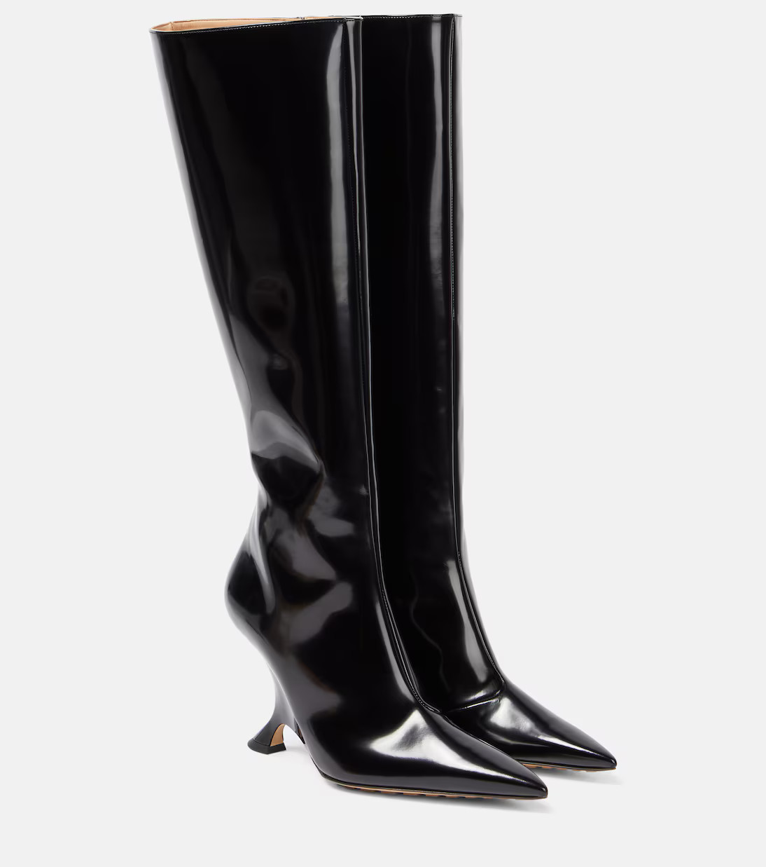 Rocket leather knee-high boots | Mytheresa (UK)
