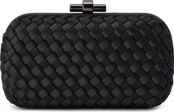 Evelyn Woven Satin Clutch | Nordstrom