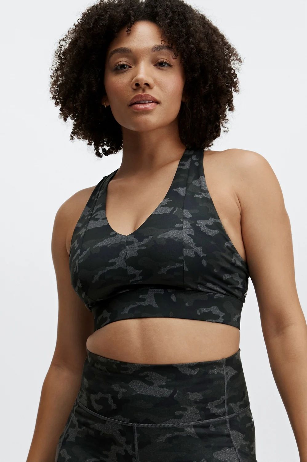 On-The-Go Midi Medium Impact Sports Bra | Fabletics - North America