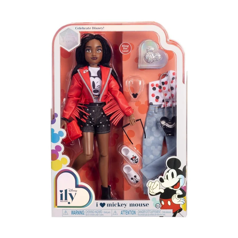 Disney Ily 4EVER I Love Mickey 12 inch Fashion Forward Doll with 2 Gorgeous Fashions Outfits - Wa... | Walmart (US)