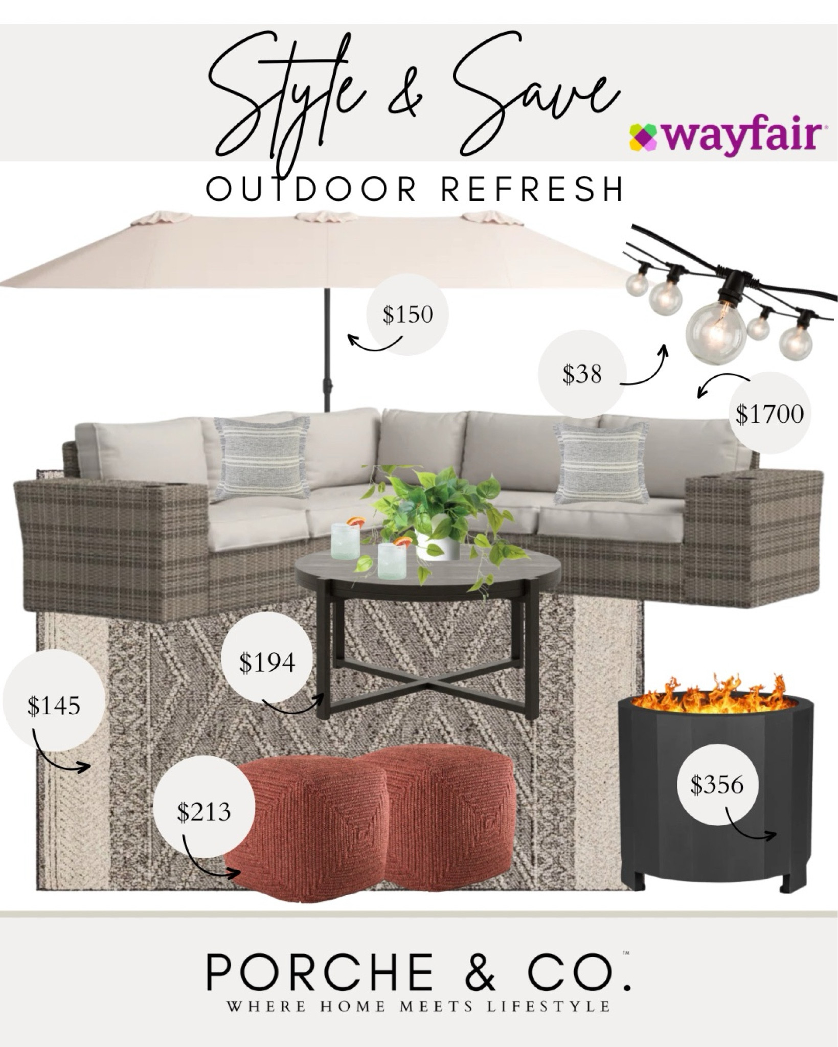 Style and save, Wayfair outdoor refresh, outdoor finds, outdoor living, outdoor styling, outdoor decor

#LTKSummerSales #LTKStyleTip #LTKSeasonal