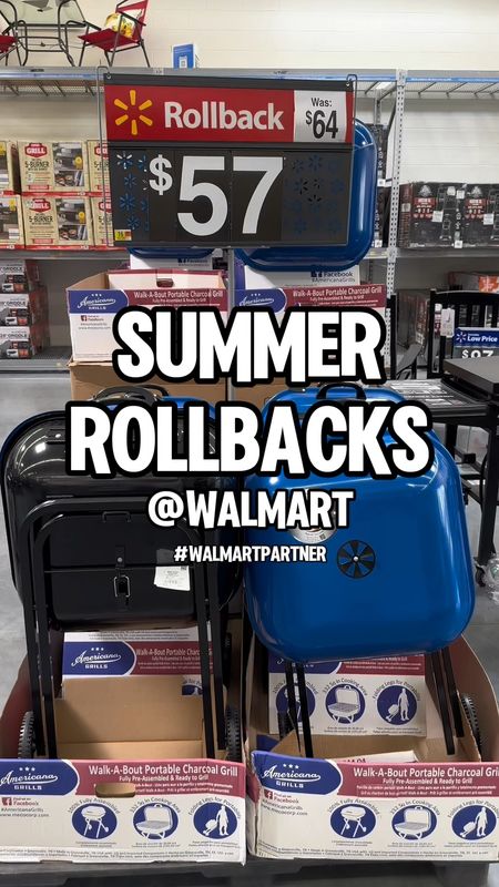 #WalmartPartner Check out all of these HOT Summer Rollbacks at @Walmart! 🔥 check out what I’ve linked below to see all the deals you don't want to miss. So much on Rollback from portable grills, charcoal, and SO much more! Get ready for all your summer gatherings with @Walmart! ❤️#Walmart