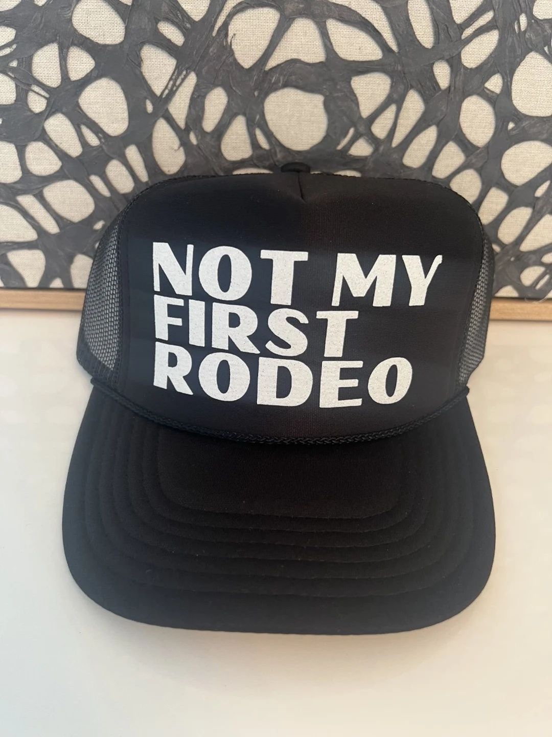 Not My First Rodeo Trucker hat | Etsy (US)