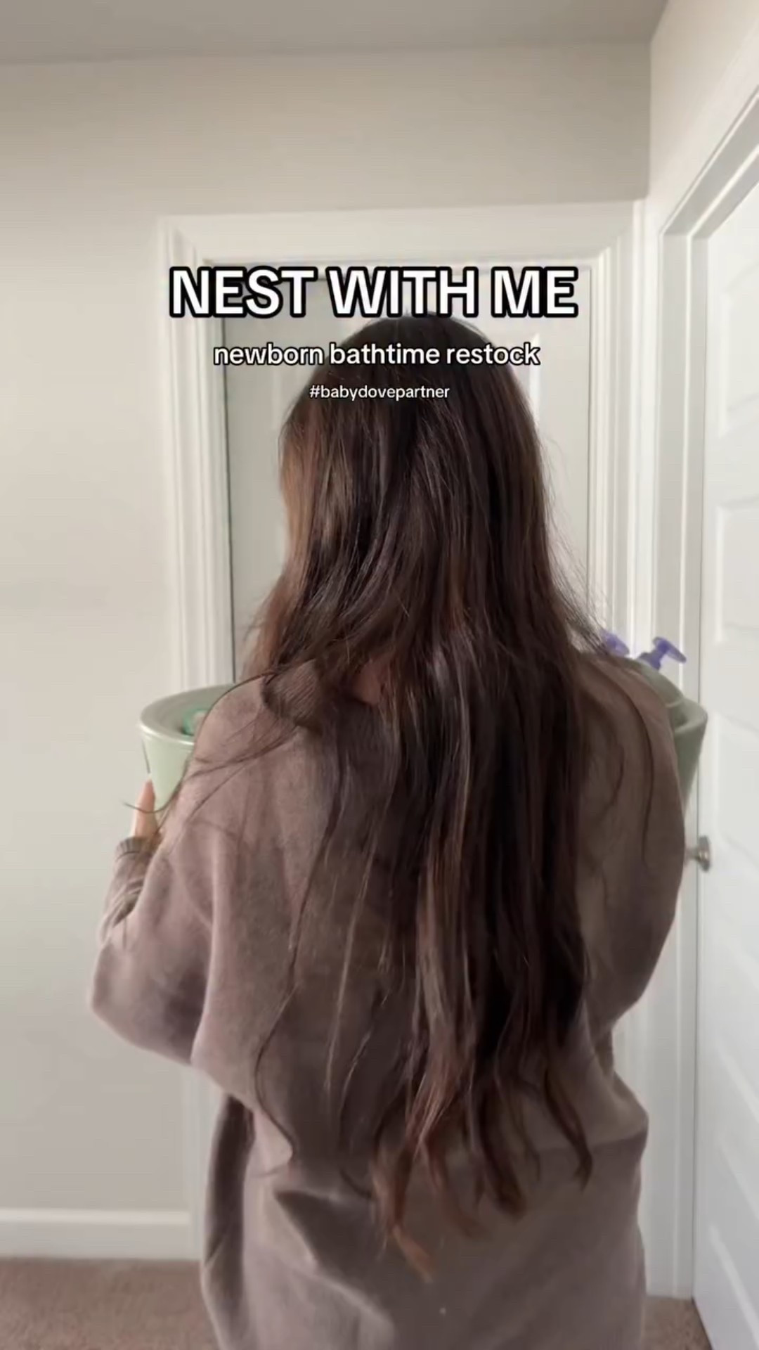 #babydovepartner @babydovecare doing a full restock and getting the bathroom ready to have a newborn again!
#newmom #newbaby #nestwithme #newborn #newbornbath ##babycareessentials #babyproducts #bathtime #bathtimebaby