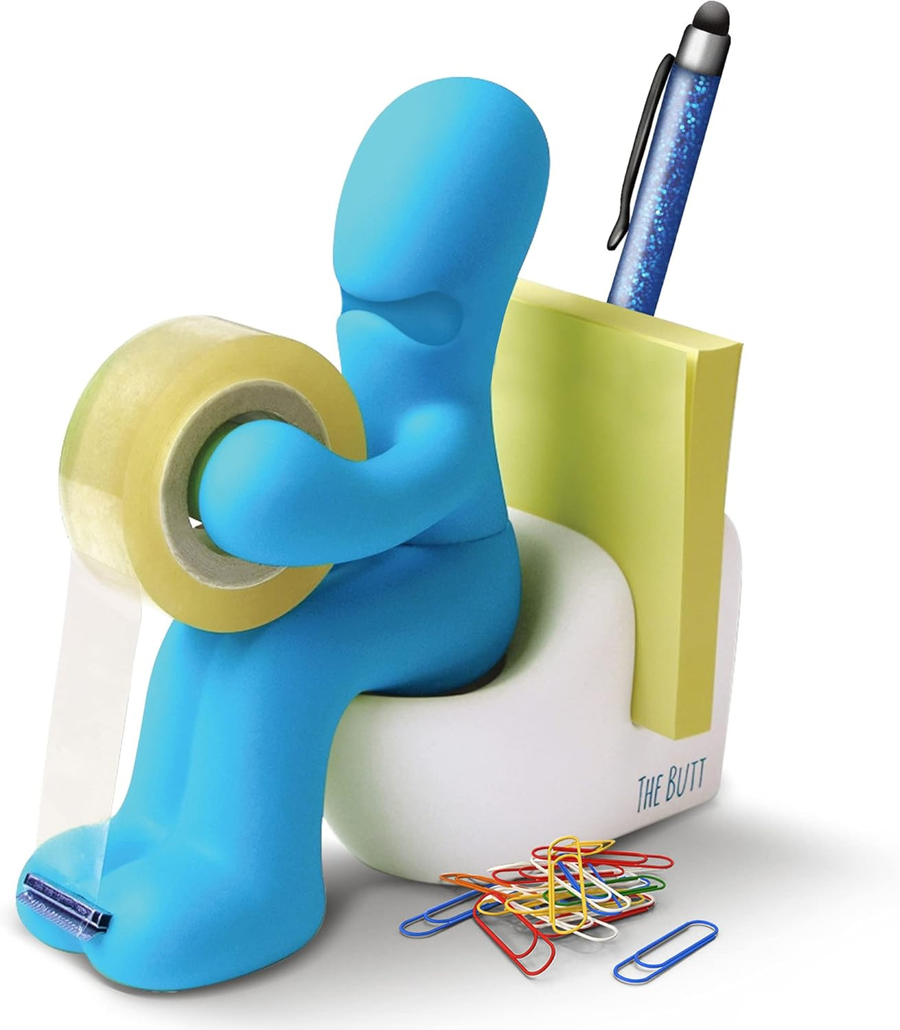 The Butt Tape Dispenser – Funny Gifts for Men – Weird Stuff, Desk Accessories for Men - Novel... | Amazon (US)