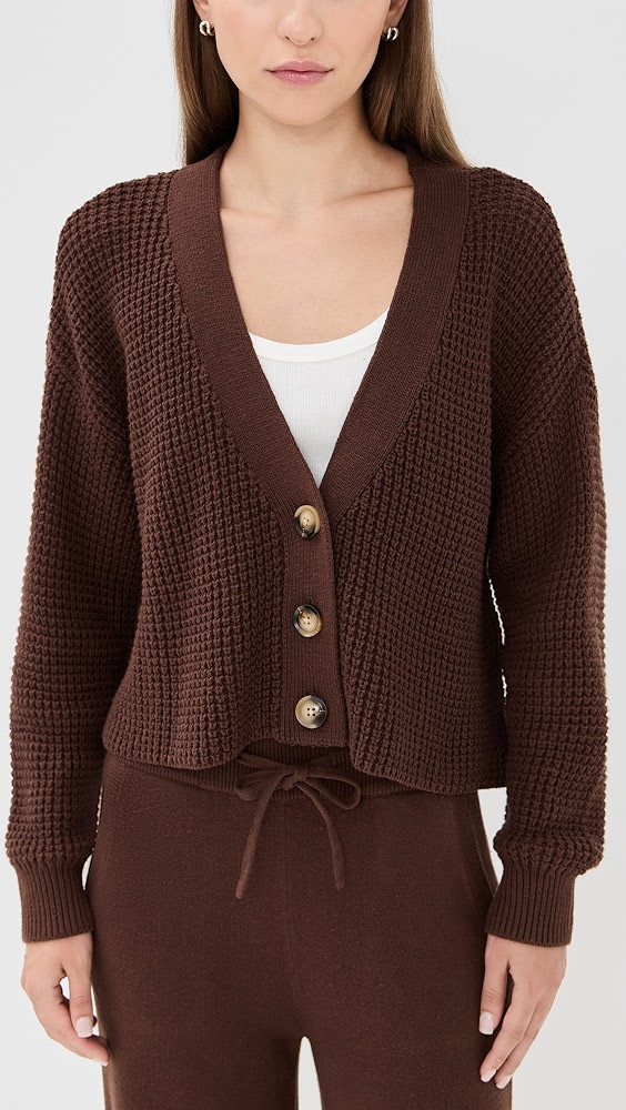 Recycled Sweater Cropped Cardigan | Shopbop