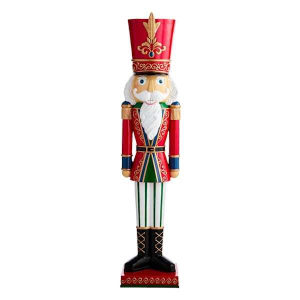Classic Christmas Nutcracker, 3.5', Red, Resin, sold by At Home | At Home