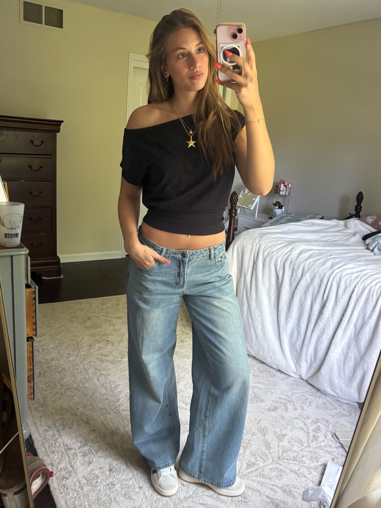Cool girl outfit idea with jeans! 

#denim #backtoschoolclothes

#LTKootd #LTKSeasonal #LTKSaleAlert