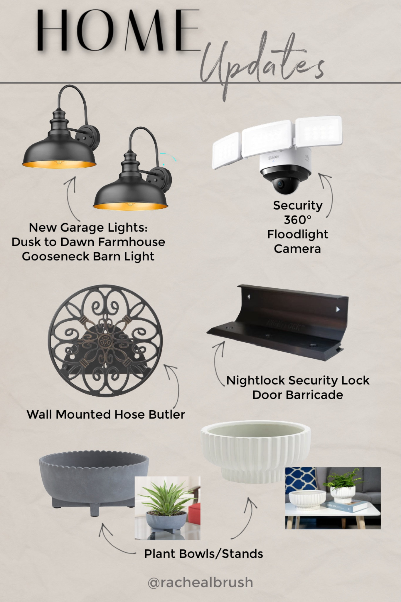 Home Updates. Home security. Plant stands. Planters.  

#LTKhome