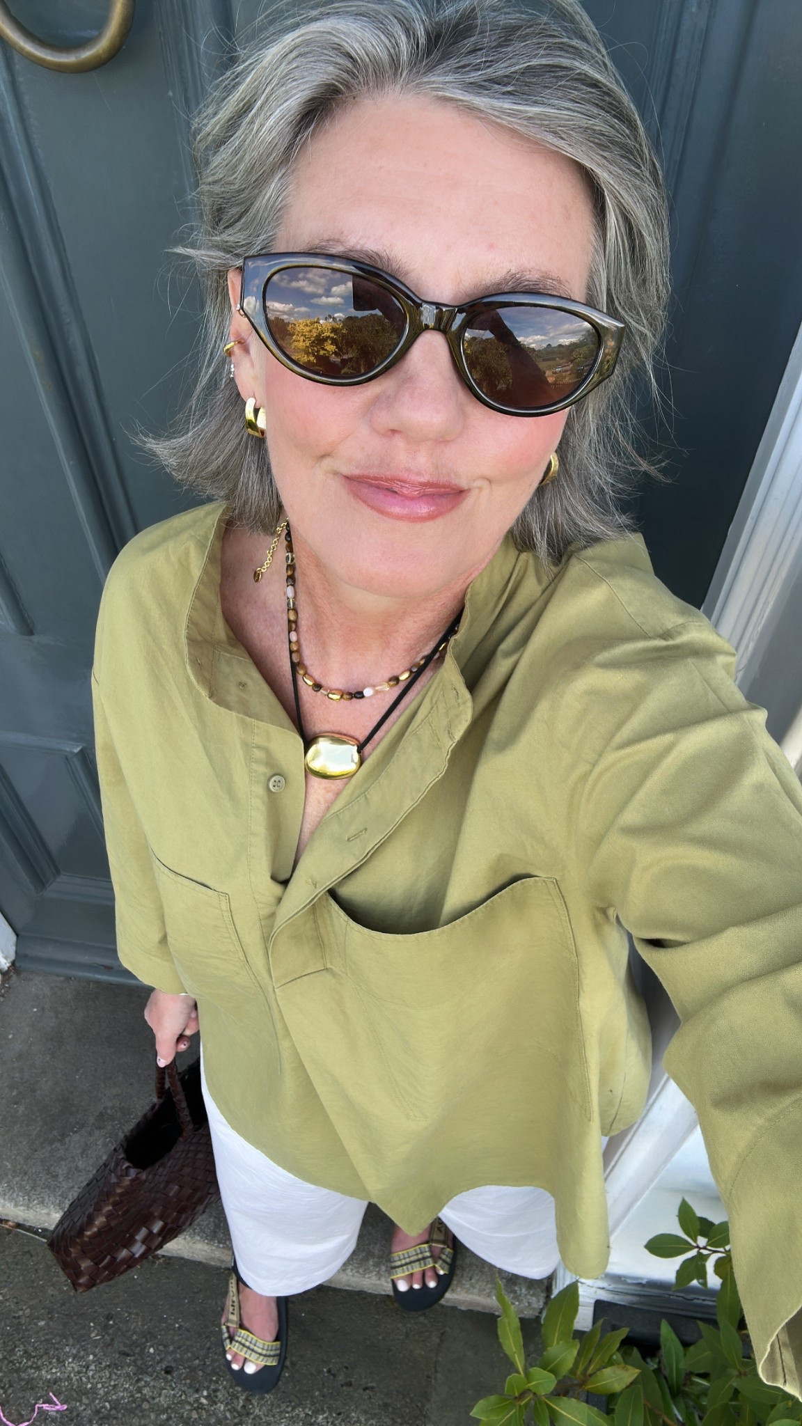 #ootd 🫒 Dug out an old Cos shirt and my Cos culottes



Summer outfit 
Shirt 

#LTKover50style #LTKsummer #LTKstyletip