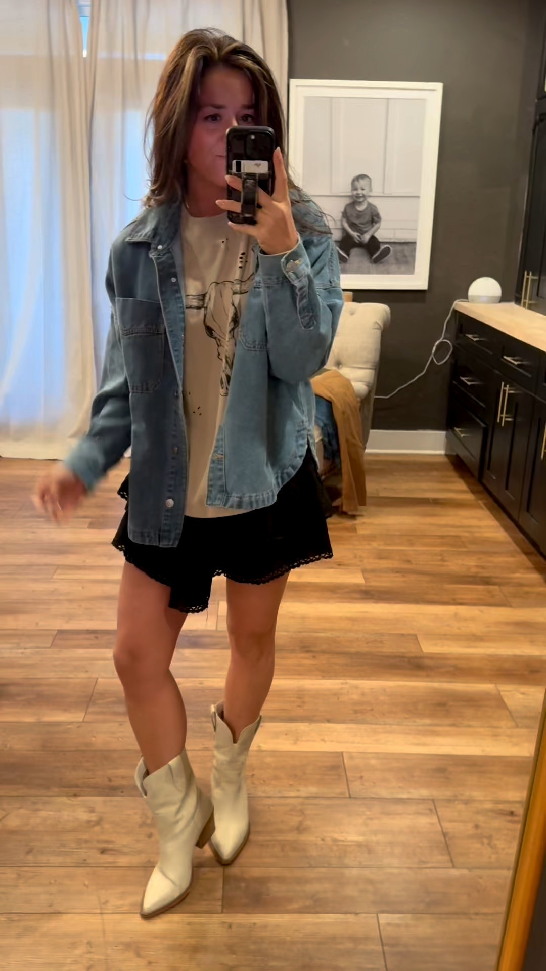 I’m loving this denim jacket 



#LTKootd #LTKFindsUnder50 #LTKmomlife