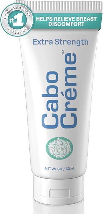 CaboCréme Extra Strength Cabbage Breast Cream - 2X Strength for Engorgement Relief and Breastfee... | Amazon (US)