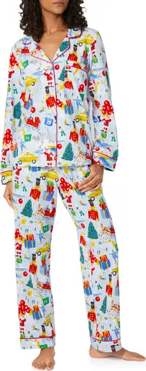 BedHead Pajamas Print Stretch Organic Cotton Pajamas | Nordstrom | Nordstrom
