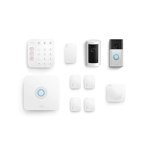 Ring Alarm 8-Piece Kit with Outdoor Cam Plus, Battery and Ring Battery Doorbell | Amazon (US)