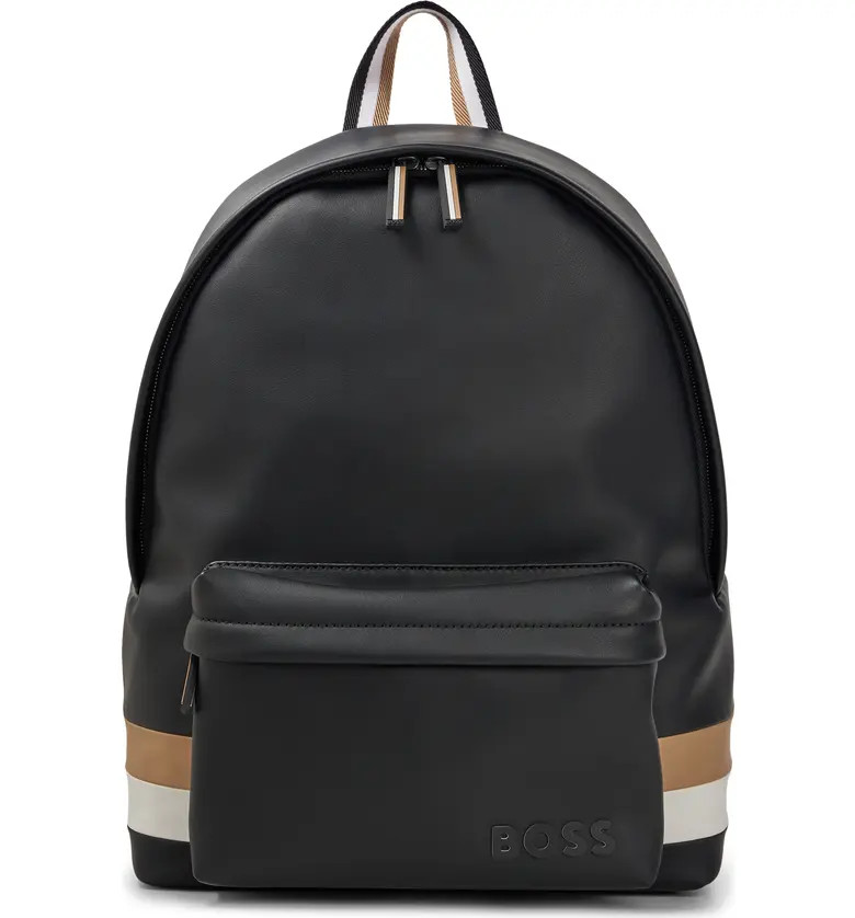 BOSS Byron Faux Leather Backpack | Nordstrom | Nordstrom