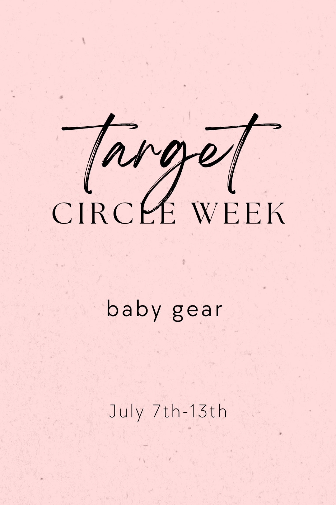 🎯🎯🎯🎯 #targetcircle

#LTKBump #LTKKids #LTKBaby