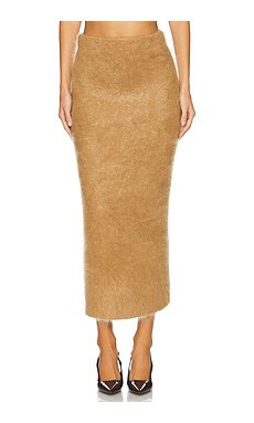 By Malene Birger Estille Skirt in Tobacco Brown from Revolve.com | Revolve Clothing (Global)