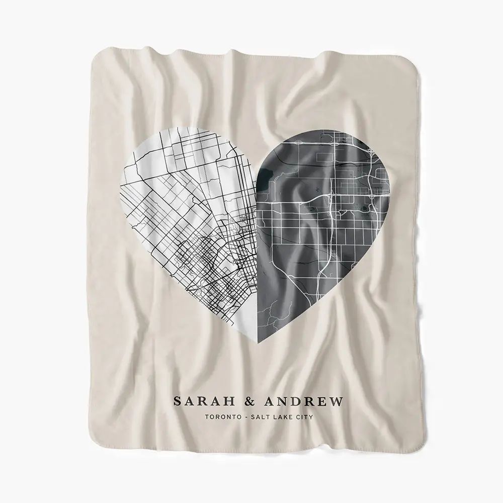 Love Beyond Borders Custom Blanket | Lime & Lou (US)