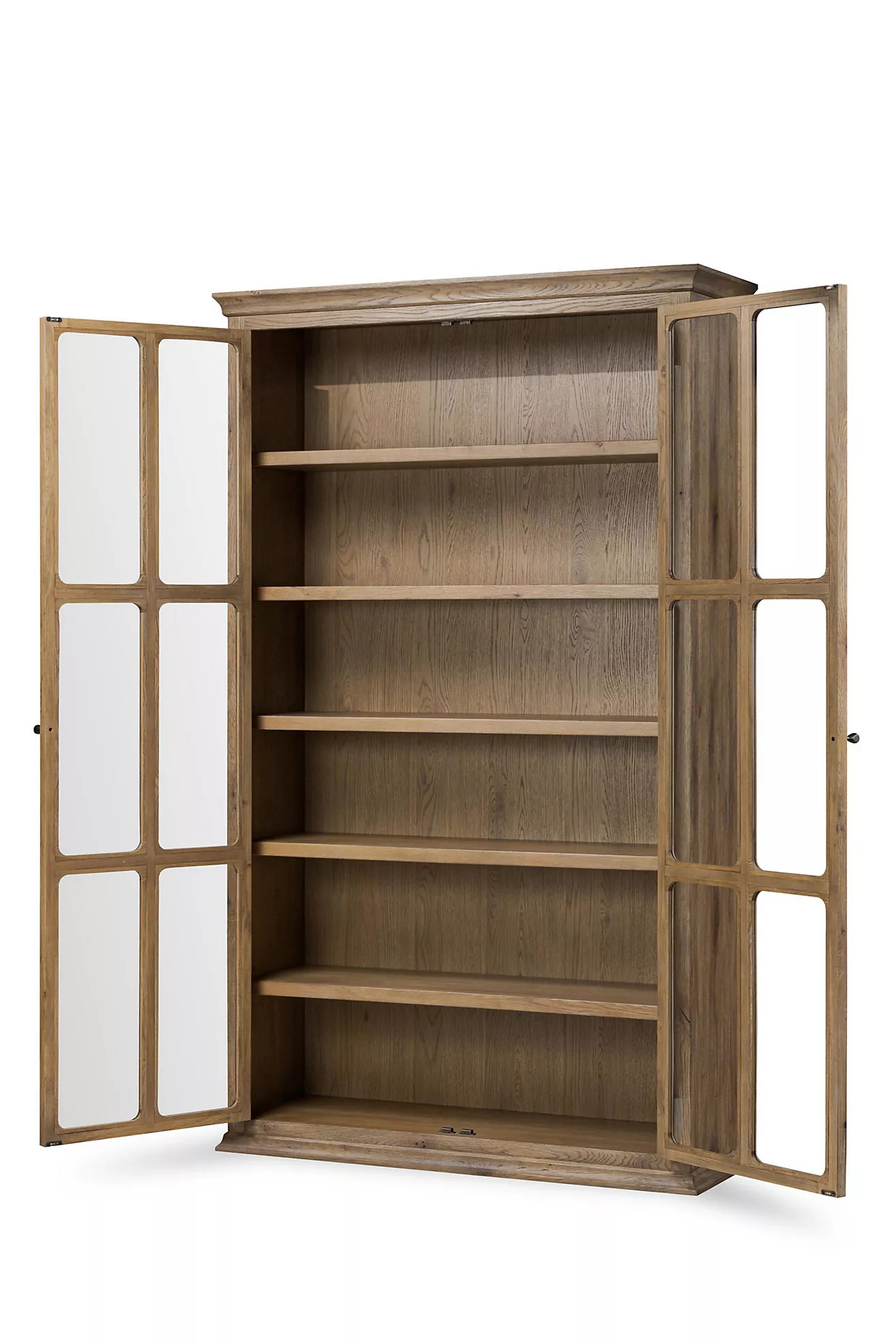 Dawes Oak Display Cabinet | Anthropologie (US)