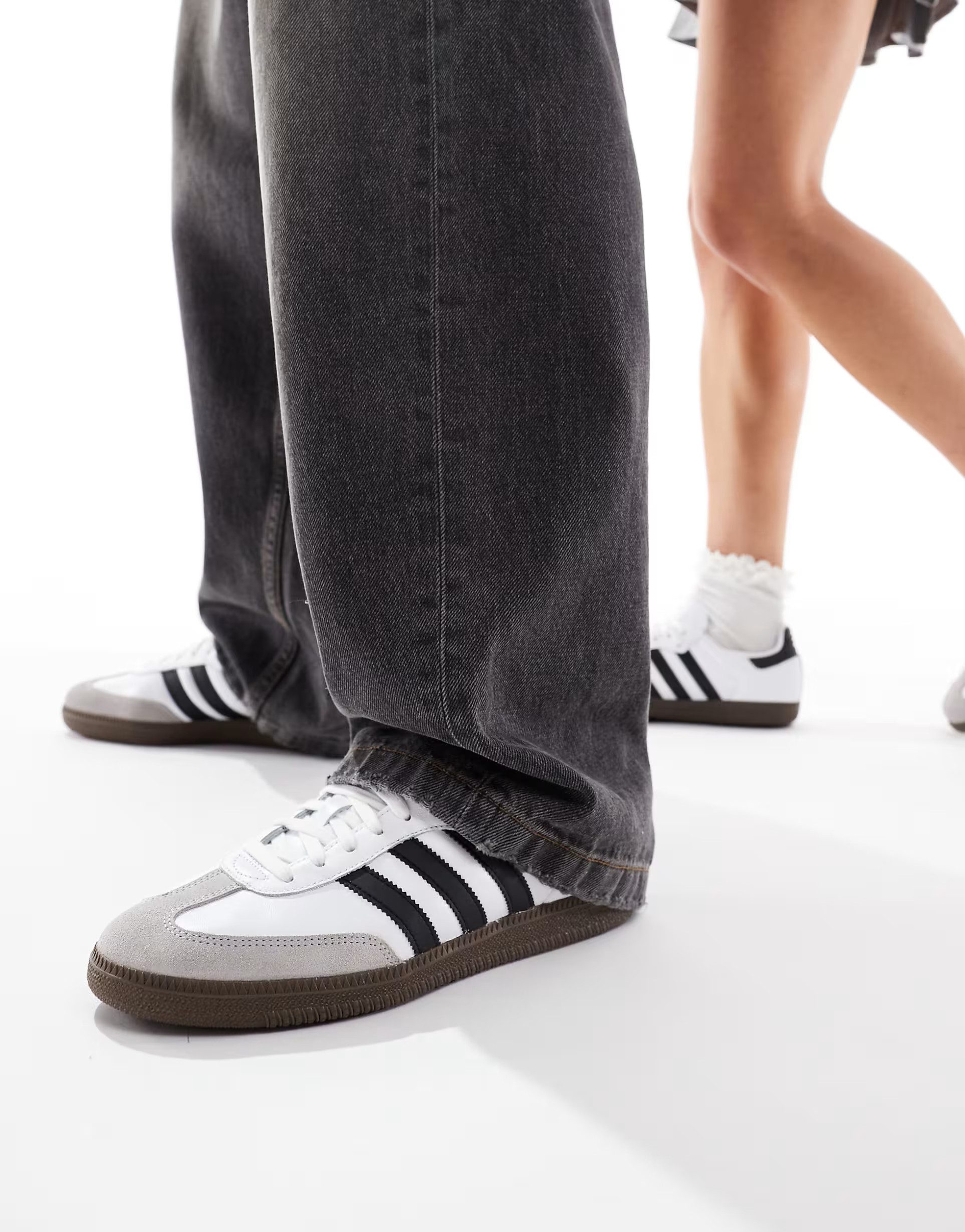 adidas Originals Samba OG trainers in white | ASOS (Global)