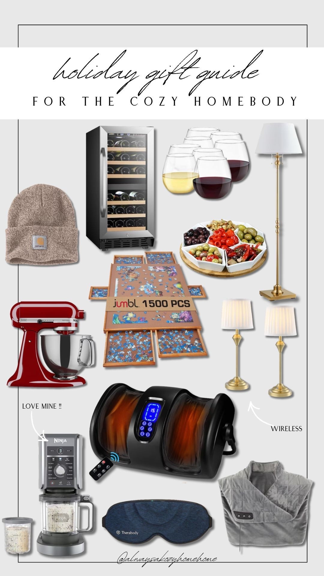Holiday gift ideas for the cozy homebody 🕯️
For the person who loves being home, slowing down, and creating cozy moments—this gift guide is full of comfort-forward favorites. Think soft layers, ambient lighting, at-home entertaining essentials, and self-care finds that turn ordinary nights in into something special. Perfect for moms, friends, hosts, or anyone who truly believes home is their happy place.

Shop my favorite cozy gift ideas, gifts for homebodies, self care gifts, and home essentials for cozy living—all linked here for easy holiday shopping.

#cozygiftideas #homebodygifts #holidaygiftguide #cozyliving #ltkholiday

#LTKHome #LTKGiftGuide #LTKmomlife