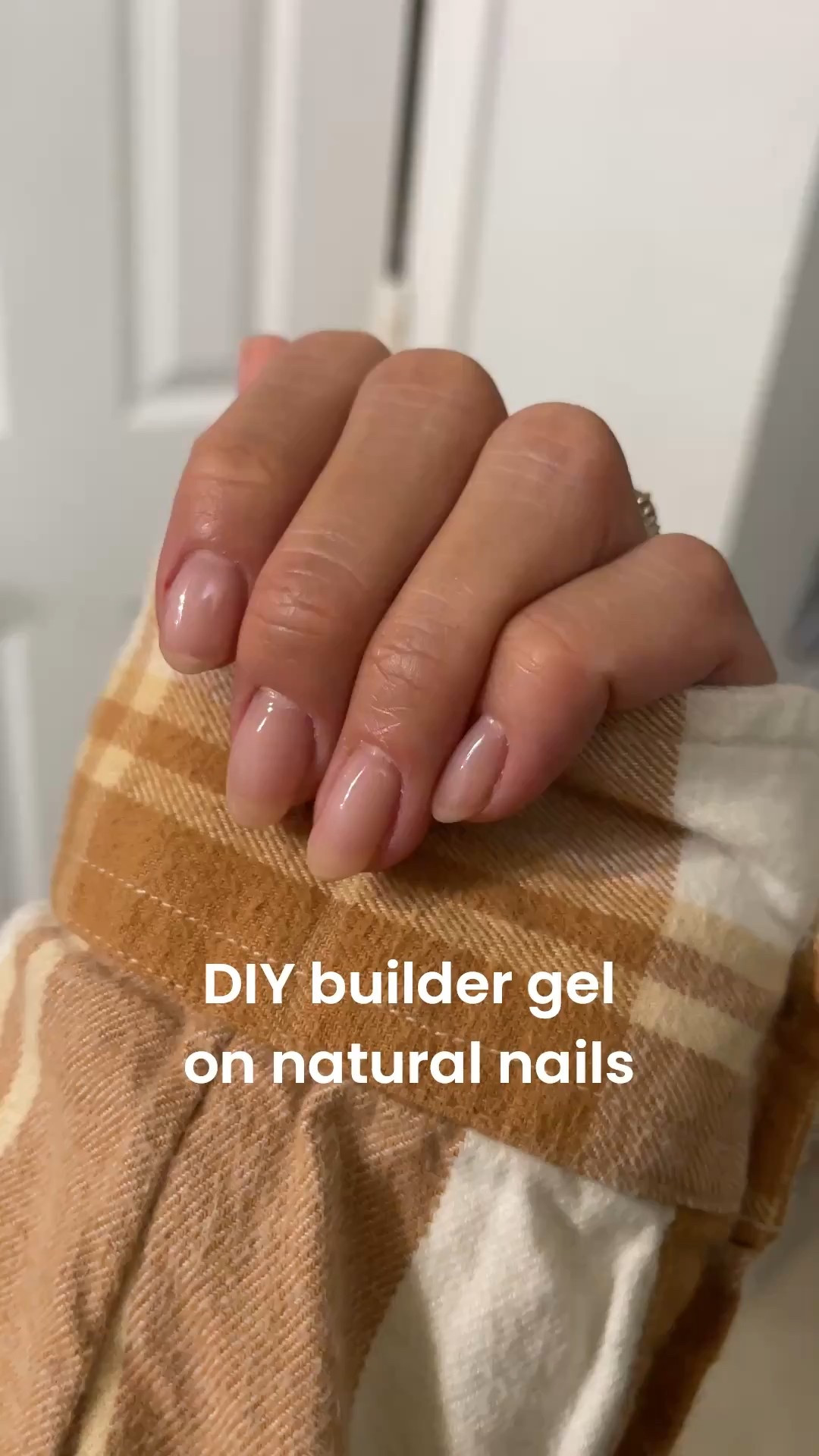 DIY Natural Milky Builder Gel Nails // I’ve been my own nail lady for years now and builder gel on natural nails might be my favorite thing! 

I prepped my nails with a cuticle trim and e file before applying base coat, 2 layers of clear builder gel, and a layer of sheer tinted builder gel, finishing with ultra shiny clear gel top coat. I make sure each layer is fully cured under a UV LED nail lamp before moving onto the next layer. 

I have linked the exact colored builder gel I am wearing on my nails, as well as other favorites jelly nude and sheer pink tinted builder gel  

Base Coat, Top Coat
Builder Gel
UV LED Nail Lamp
Fingerless gloves for nails 
Nail drill, nail sander, e file

#LTKBeauty #LTKStyleTip #LTKFindsUnder50