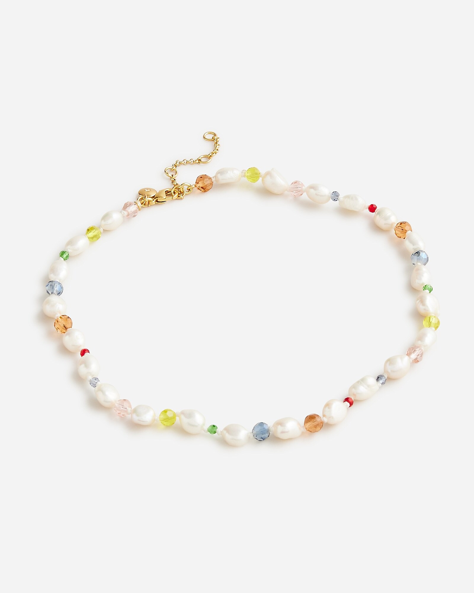 Freshwater pearl and bead necklace | J. Crew US