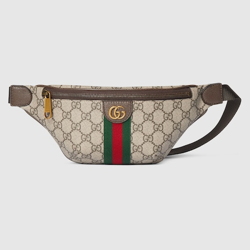 GUCCI Ophidia Small Belt Bag, Size Gucci 90, Beige, GG Canvas | Gucci (US)