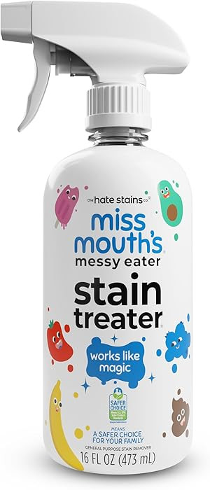 Miss Mouth's Messy Eater Stain Treater Spray - 16oz Stain Remover - Newborn & Baby Essentials - N... | Amazon (US)