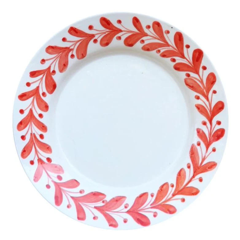Anna Coral Dinner Plate | Over The Moon