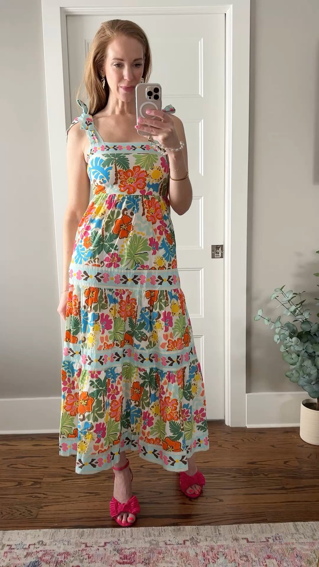 This Beach Riot summer dress is everything!! It’s so breast and colorful for a vacation dinner or summer night! 
This color pattern isn’t available but they have the prettiest pink version! 

#LTKSeasonal #LTKTravel #LTKWatchNow