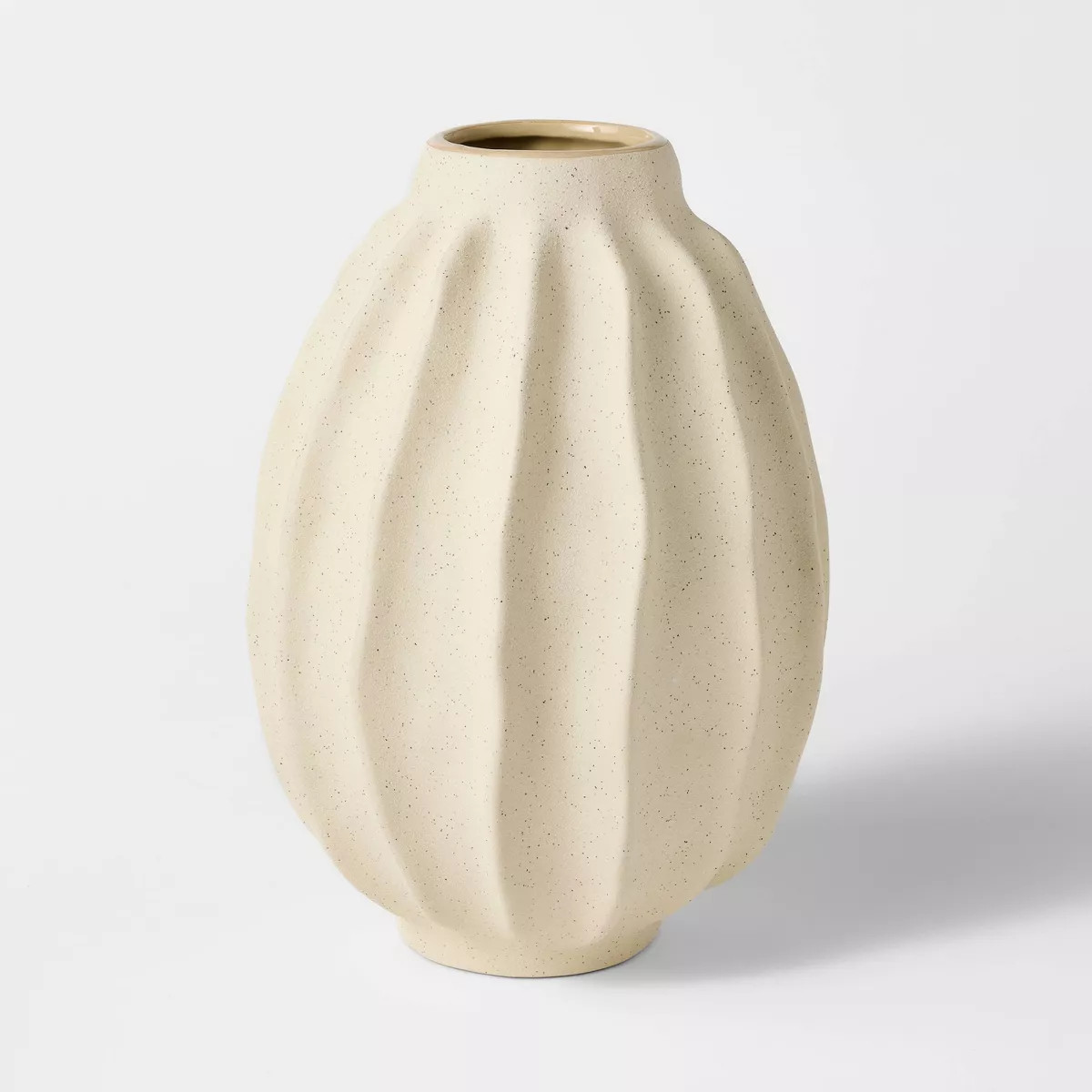 Wavy Ceramic Vase - Threshold™ designed with Studio McGee | Target