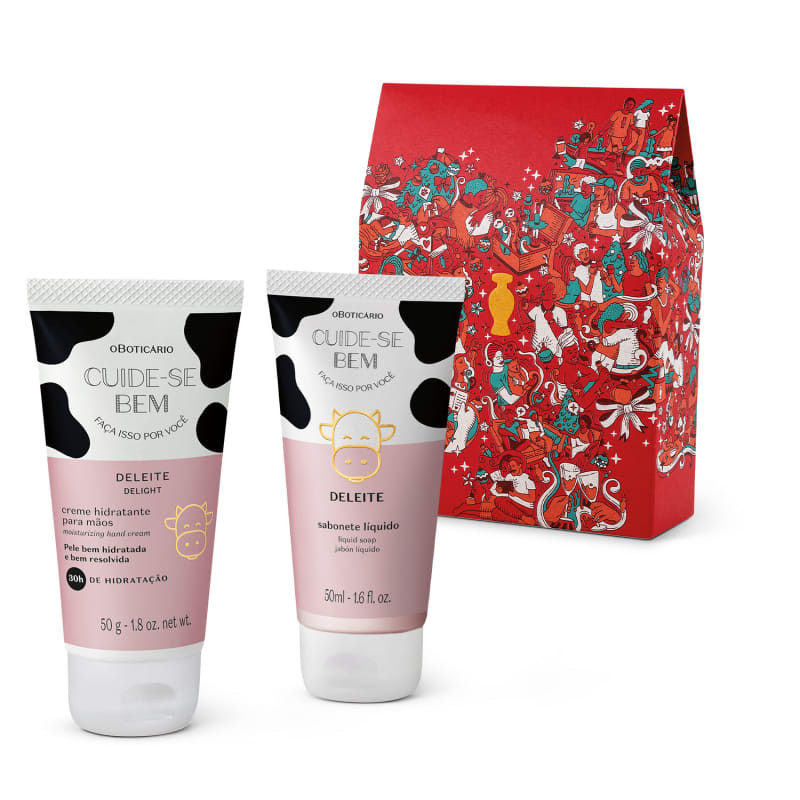 Kit Presente Natal Cuide-se Bem Deleite (2 itens) | oBoticario (BR)