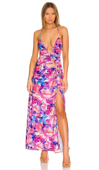 Natasha Maxi Dress in Purple | Revolve Clothing (Global)