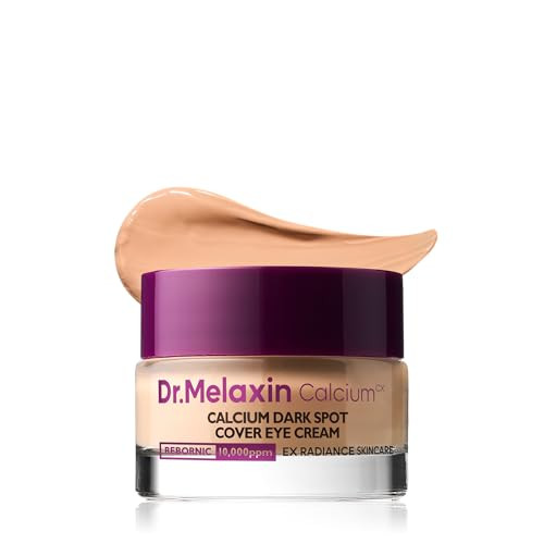 Dr.Melaxin Calcium Dark Spot Eye Cream 15g – Niacinamide & Calcium Gluconate Eye Cream for Dark Circles, Under Eye Bags & Sagging | Hydrolyzed Elastin EX Volume Firming | Korean Eye Cream | Amazon (US)
