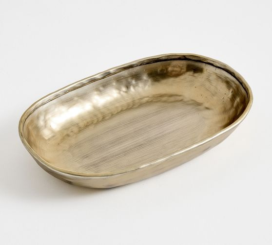 Hammered Brass Bowl | Pottery Barn (US)