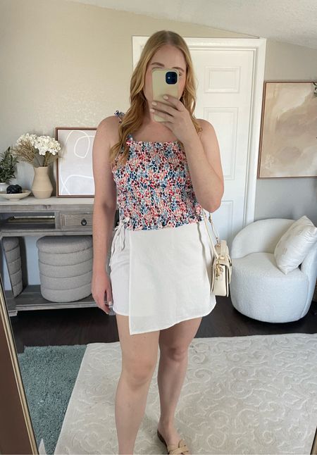 Too: size medium
Wrap skort; size medium 
oldnavy.com
country concert outfit
summer outfits
memorial day
country concert
memorial day outfit
travel outfit #ltksalealert #ltkmidsize  #ltkmidsize #ltksalealert #ltkfindsunder50

#LTKFindsUnder50 #LTKMidsize #LTKSeasonal