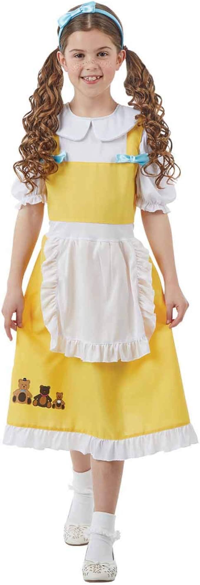 Girls Brothers Grimm Fairytale Girl Costume Childrens Fairytale Three Bears Dress | Amazon (US)