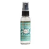 Mrs. Meyer's Antibacterial Hand Sanitizer Spray, Travel Size, Removes 99.9% of Bacteria, Basil Scent | Amazon (US)
