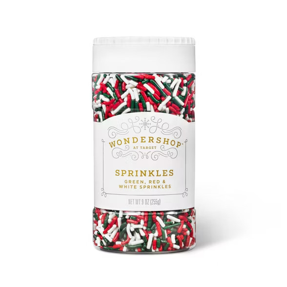 Holiday Sprinkles Green, Red, White - 9oz - Wondershop™ | Target