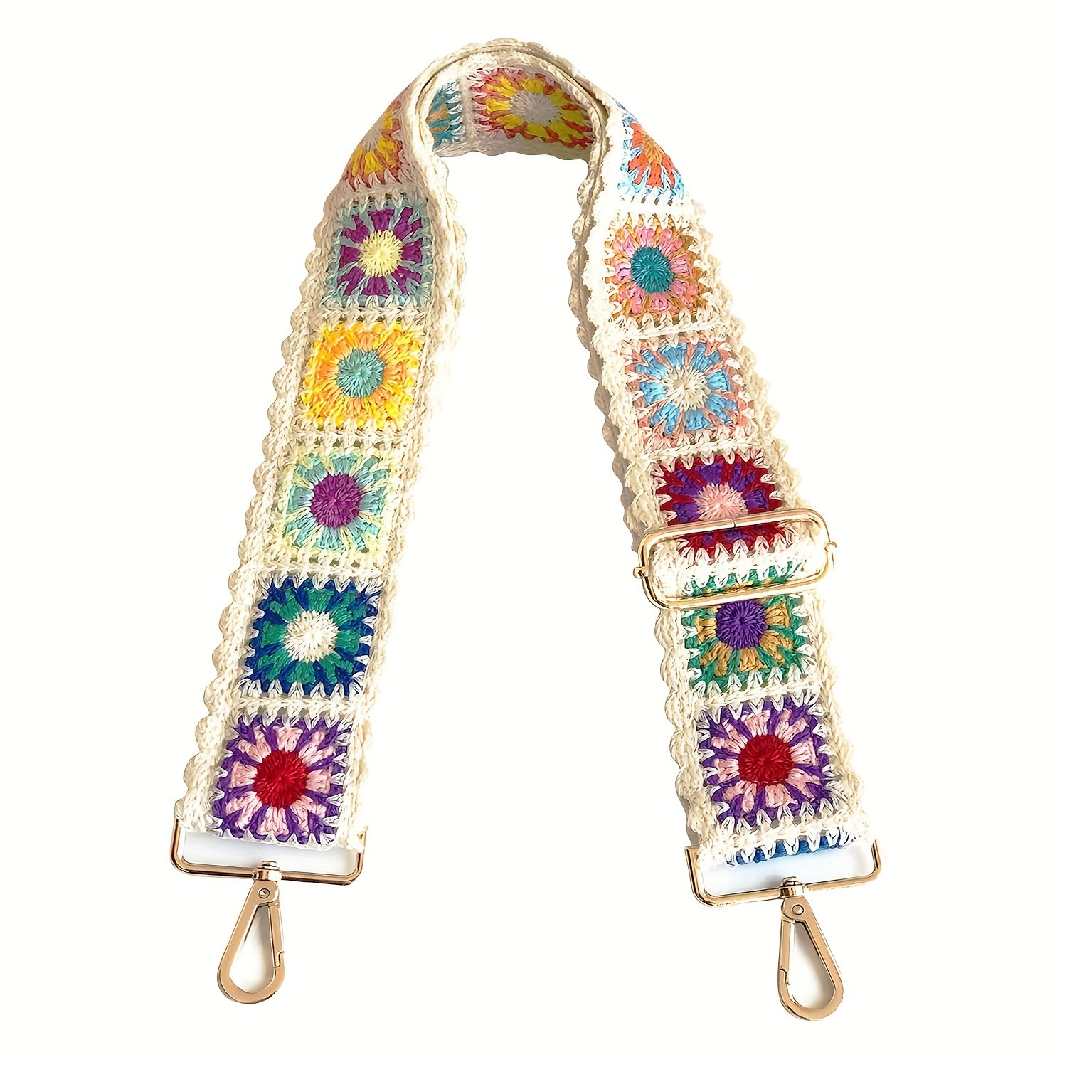 Ethnic Embroidered Purse Shoulder Strap Replacement Handbag - Temu | Temu Affiliate Program