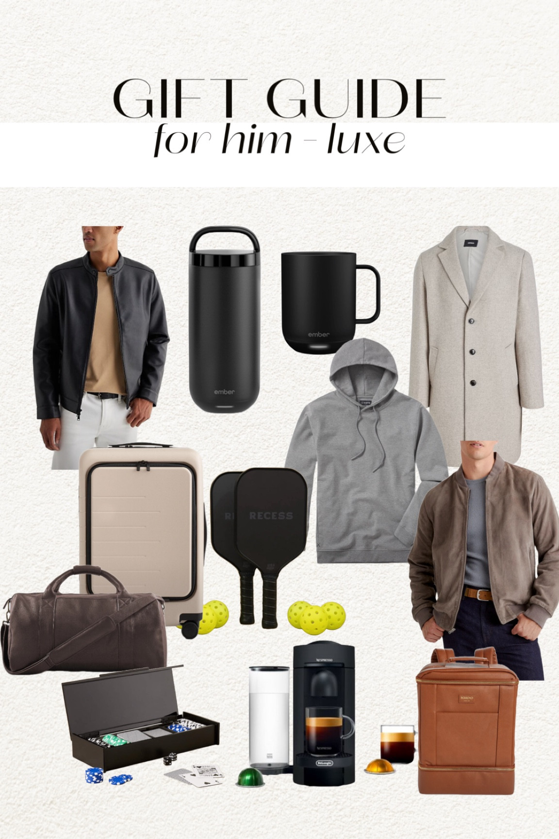 Gift guide for him - luxe

#LTKGiftGuide #LTKHoliday #LTKSeasonal