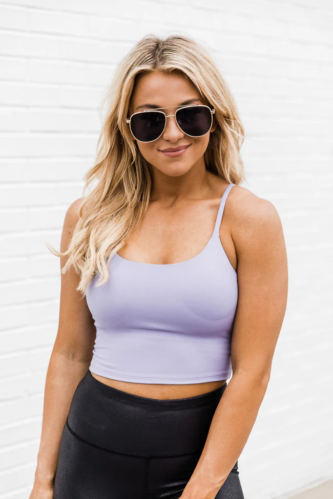 Let's Seize The Day Periwinkle Bra Top | The Pink Lily Boutique