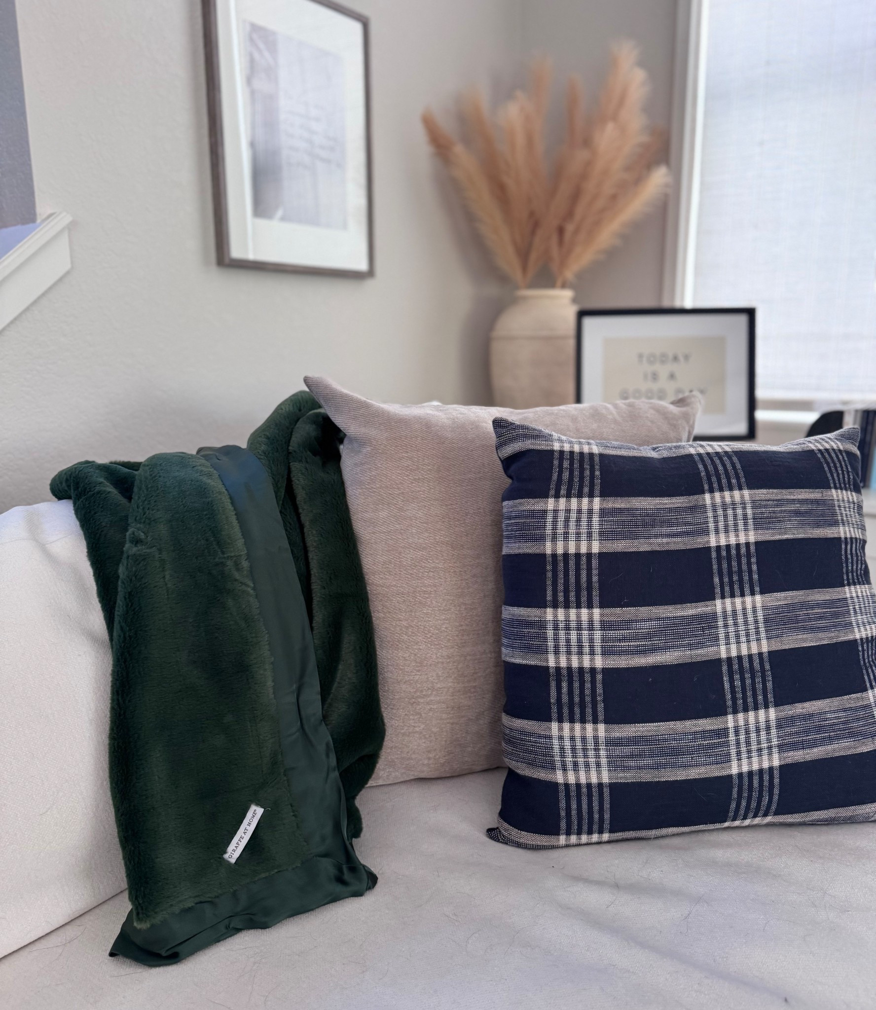 The softest blanket ever! I am not kidding. #littlegiraffe #blankets #littlegiraffeblanket #home #homedecor #homedesign #cozy #mornings #blanket 
#gift #giftguide #giftidea 

#LTKHome #LTKHoliday #LTKGiftGuide