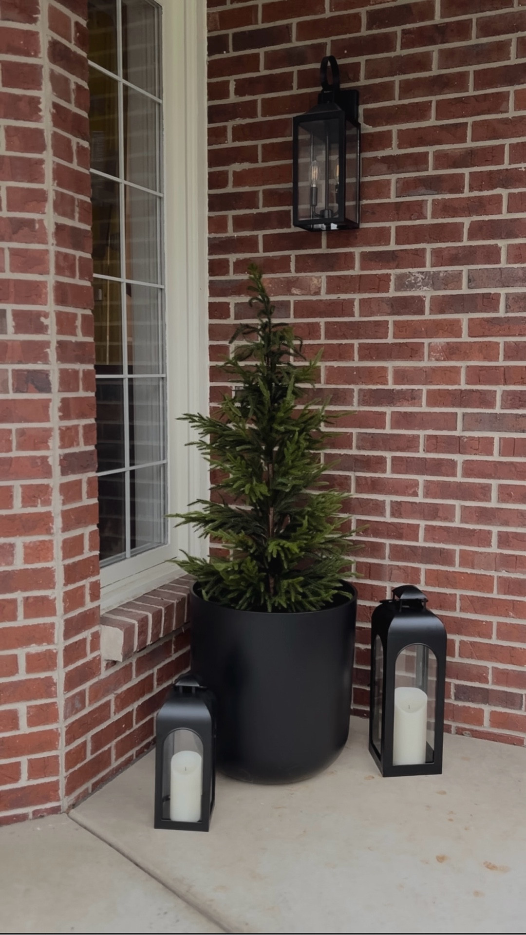 Front porch decor, front porch tree, Amazon finds, Amazon must-haves, Christmas tree for front porch, large black planter pot, porch lanterns, decorative lanterns, Walmart finds, affordable finds, affordable home decor

#LTKHome #LTKHoliday #LTKCyberWeek