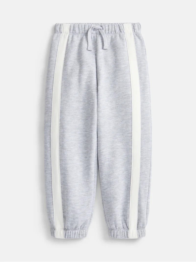 Wonder Nation Toddler Boys Striped Trim Jogger Sweatpants, Sizes 12M-5T | Walmart (US)