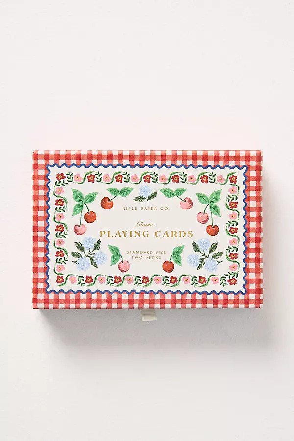Rifle Paper Co. Picnic Playing Cards | Anthropologie (US)