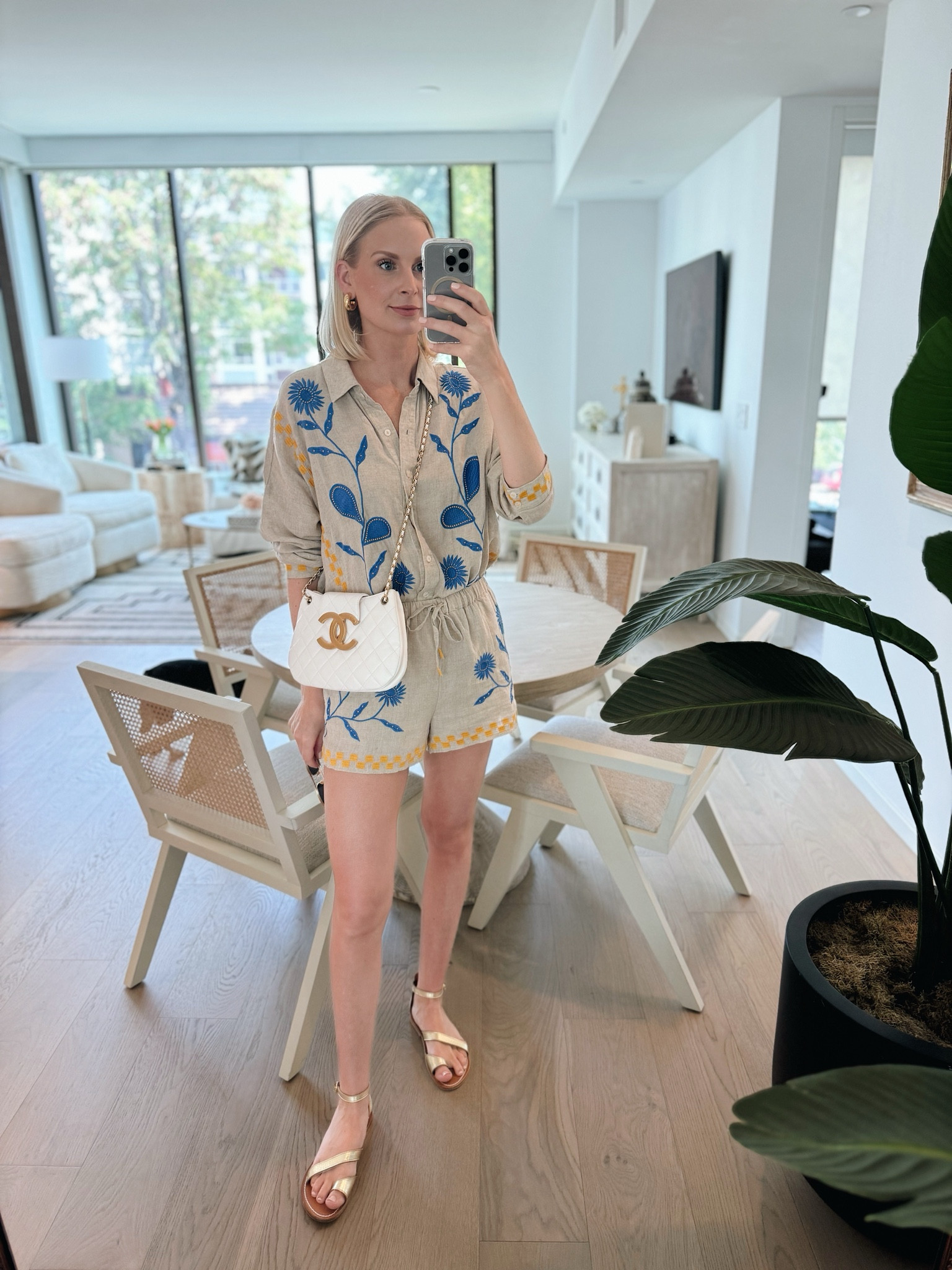 Today’s look! Wearing the XS in both the shirt and shorts (shirt is very oversized!), and sandals fit true to size. 

#LTKShoeCrush #LTKStyleTip